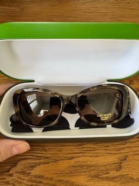 Kate Spade Tortoiseshell Sunglasses with Brown Lenses